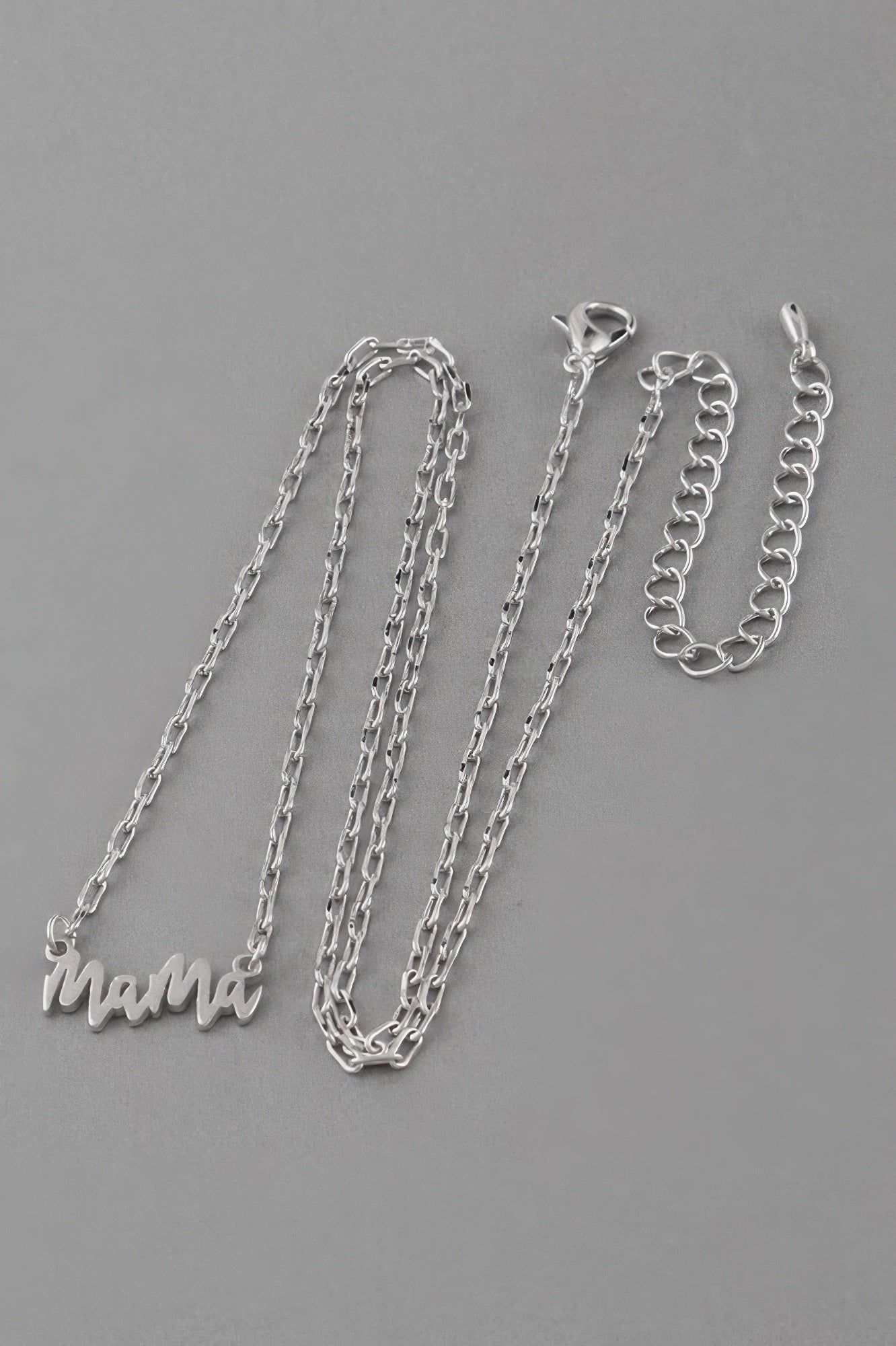 Mama Script Pendant Necklace Secondary image
