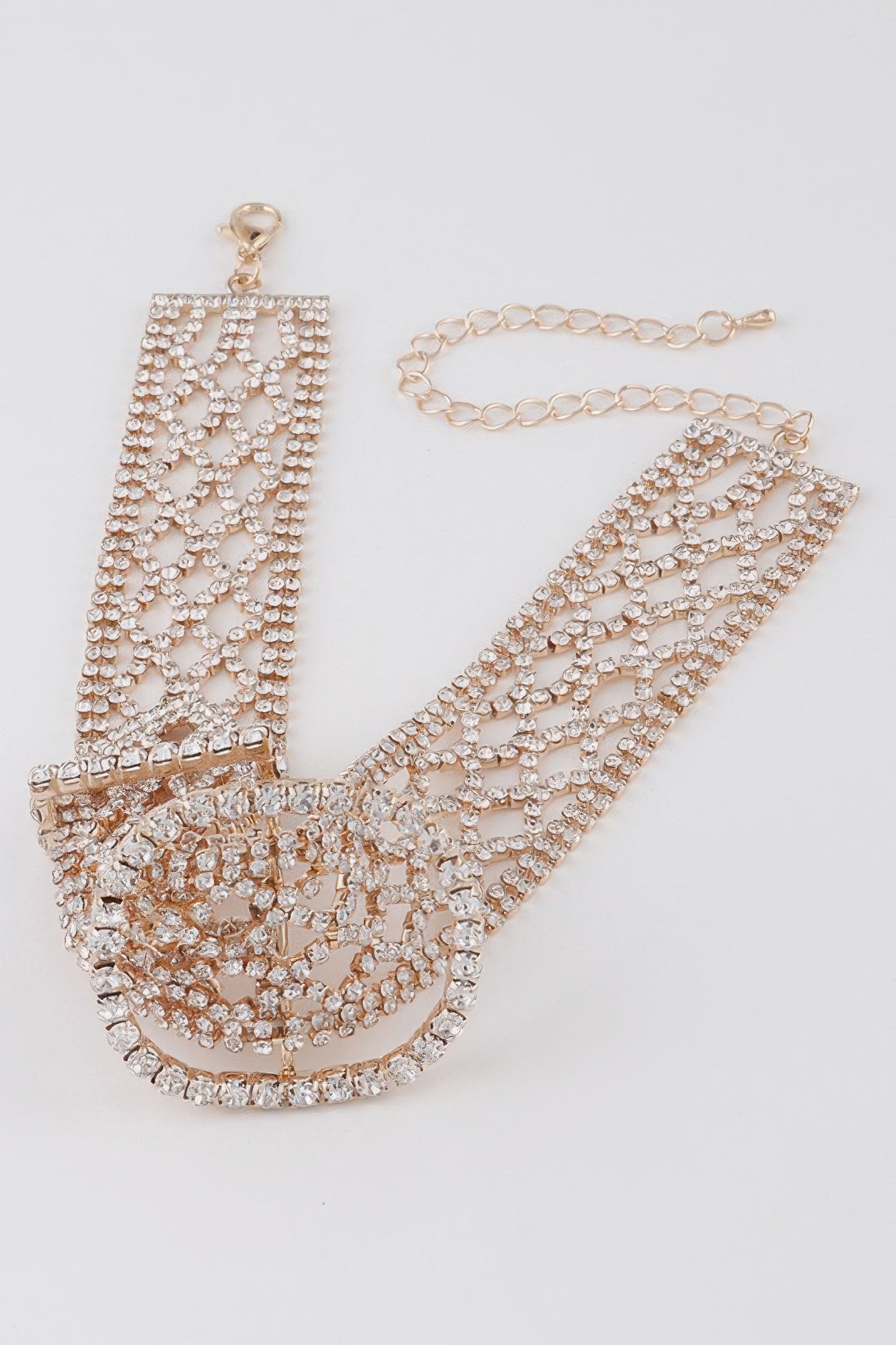 Crystal Belt-Inspired Statement Choker Necklace Secondary image