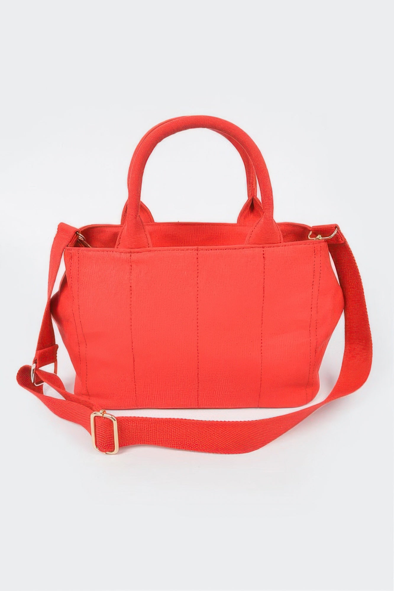 Canvas Tote Bag With Top Handles and Shoulder Strap Secondary image