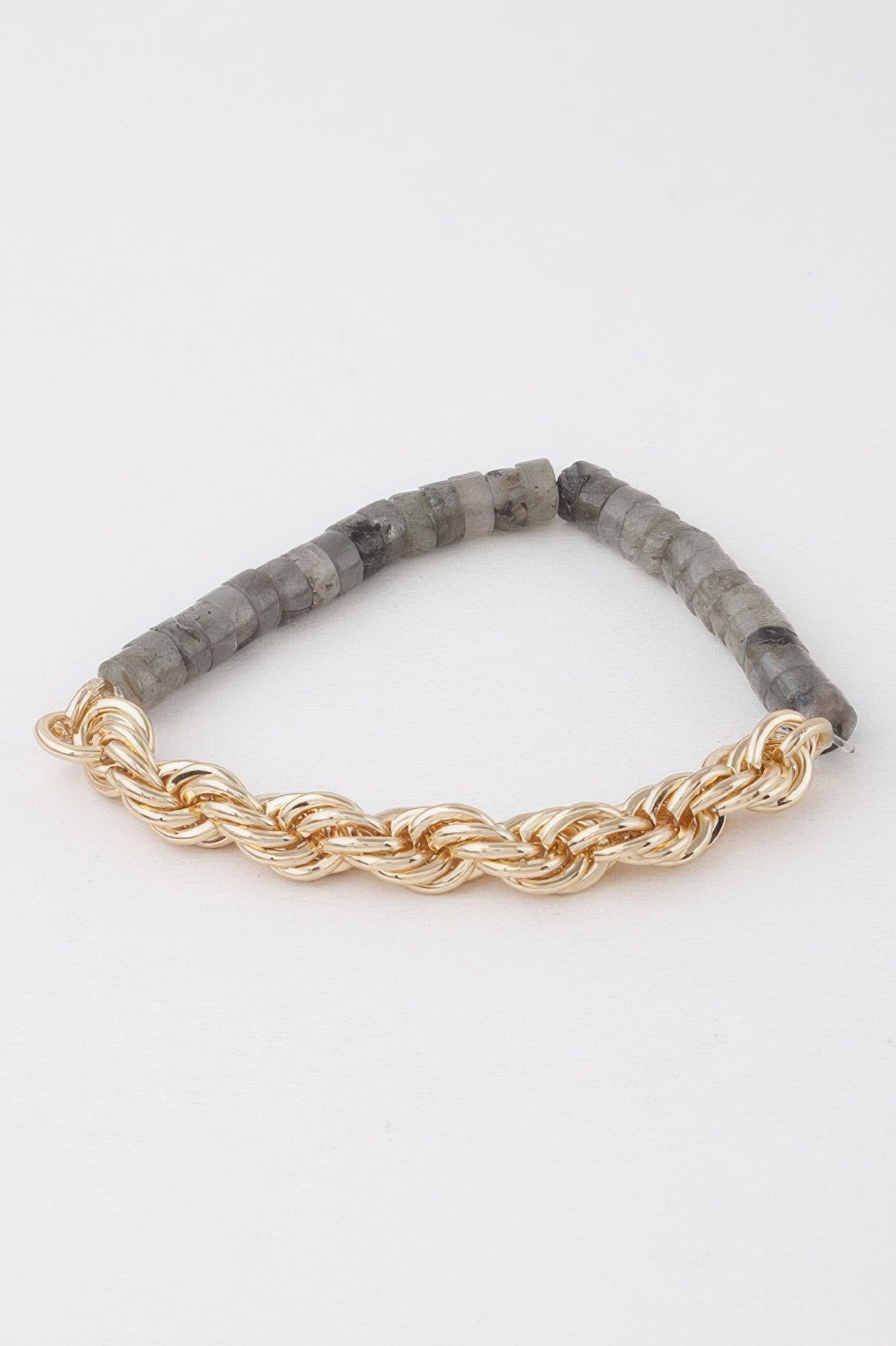 Stone and Chain Accent Bracelet Secondary image