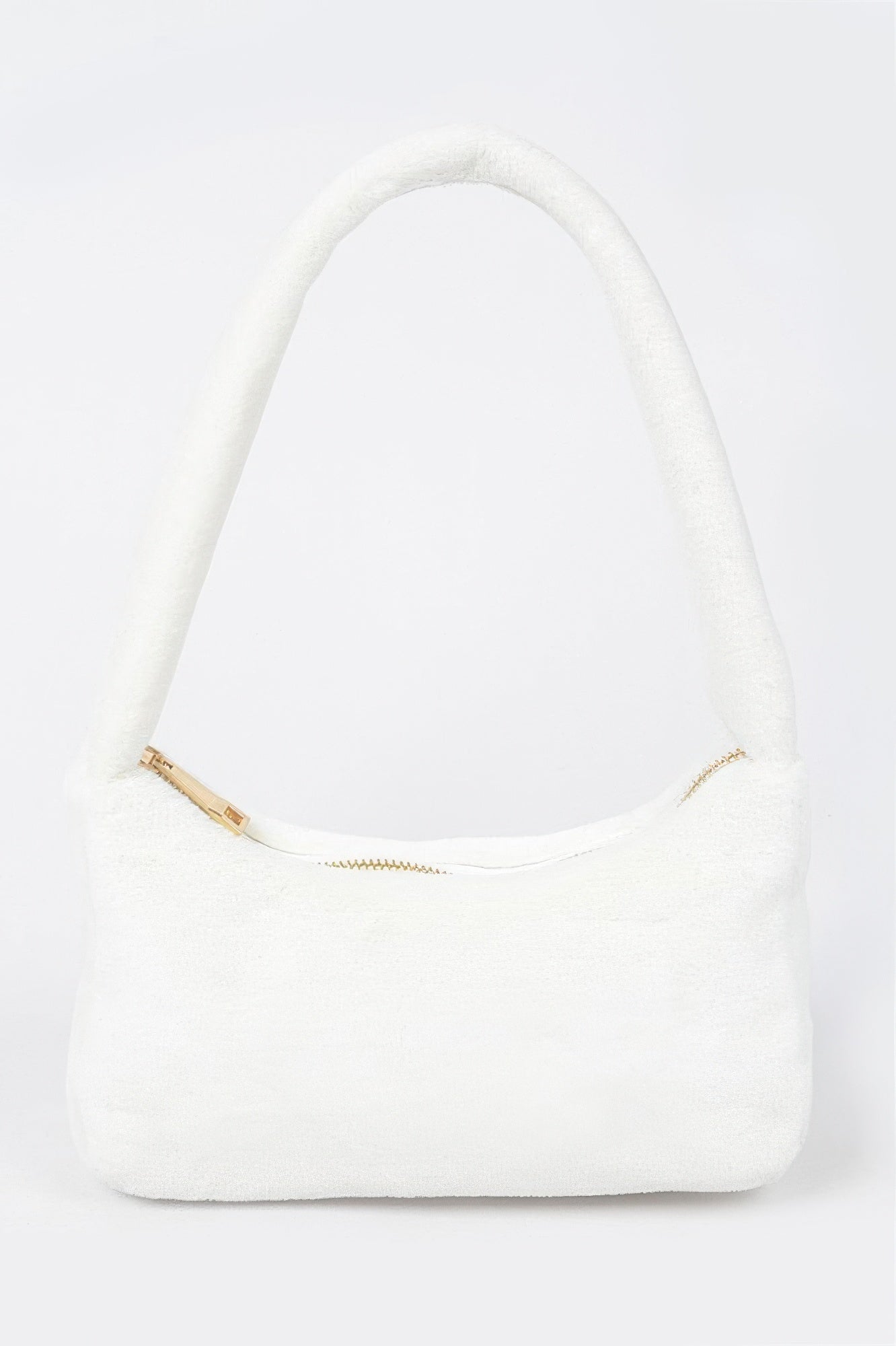 Soft Faux Fur Zip-Top Shoulder Bag Secondary image