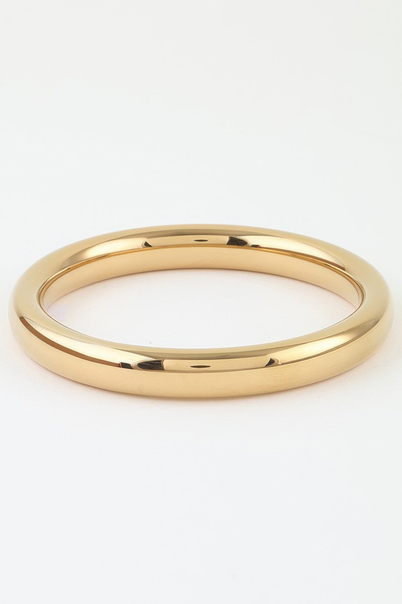 Polished Rounded Bangle Bracelet Secondary image