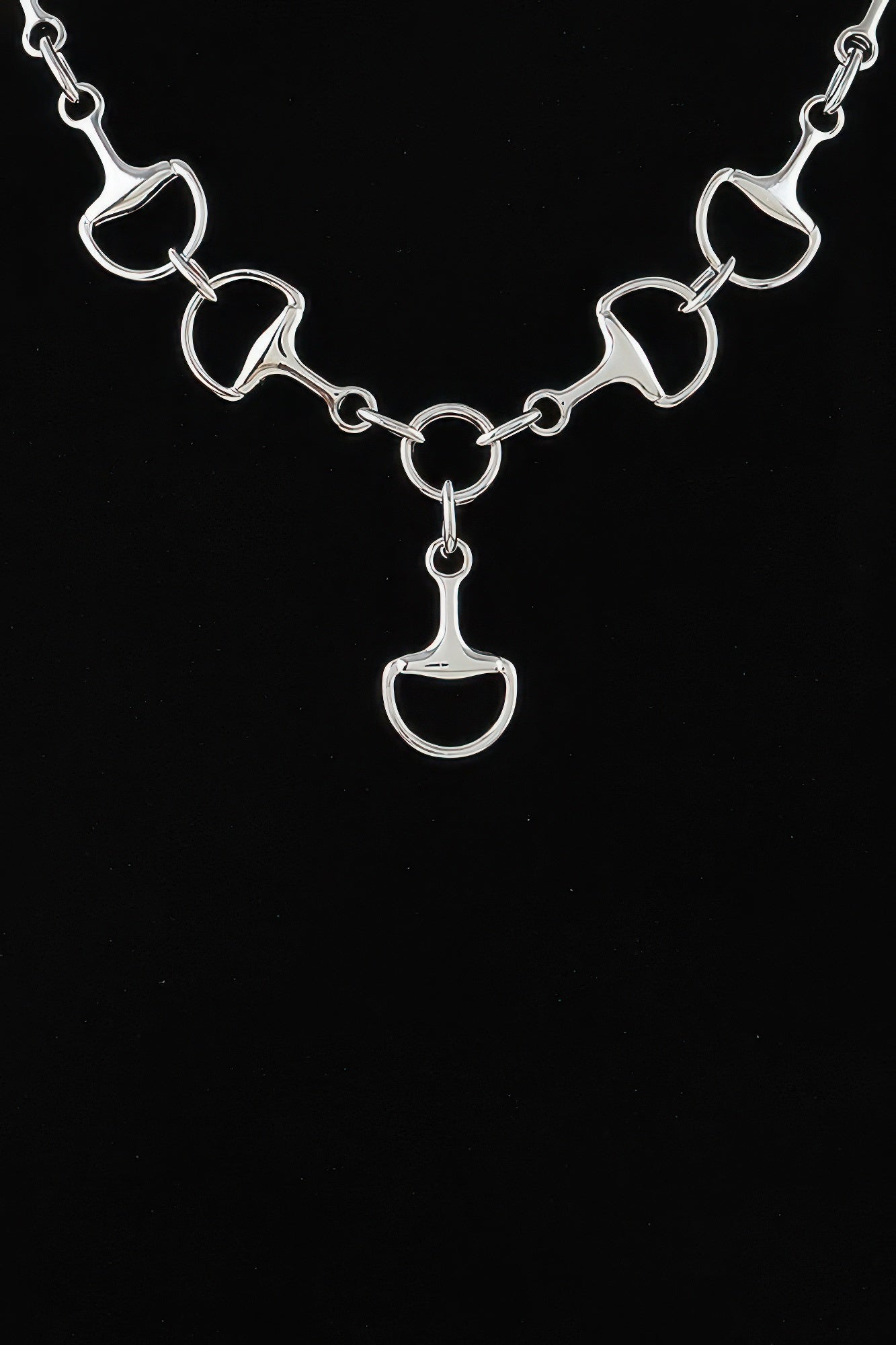 Heart Link Pendant Necklace Secondary image